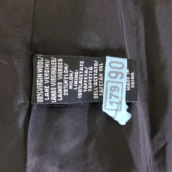 Tibi Black & White Houndstooth Print Wool Blend Coat missing Size tag. - Picture 8 of 9